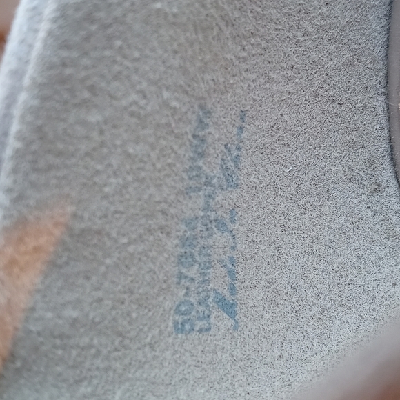 Bella Vita chunky high heel  size 10 w w beige color 3.5 inch heel leather upper - Picture 11 of 12